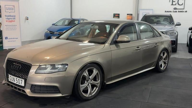 Ljusbrun Begagnad 2008 Audi A4 Proline Sedan | 68 900 kr (Lite dyr) - Bild 1/4