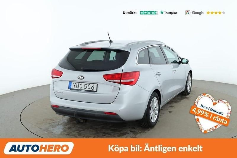 Begagnad Kia Ceed Sportswagon 136 HK (100 kW) 2017 Grå Kombi