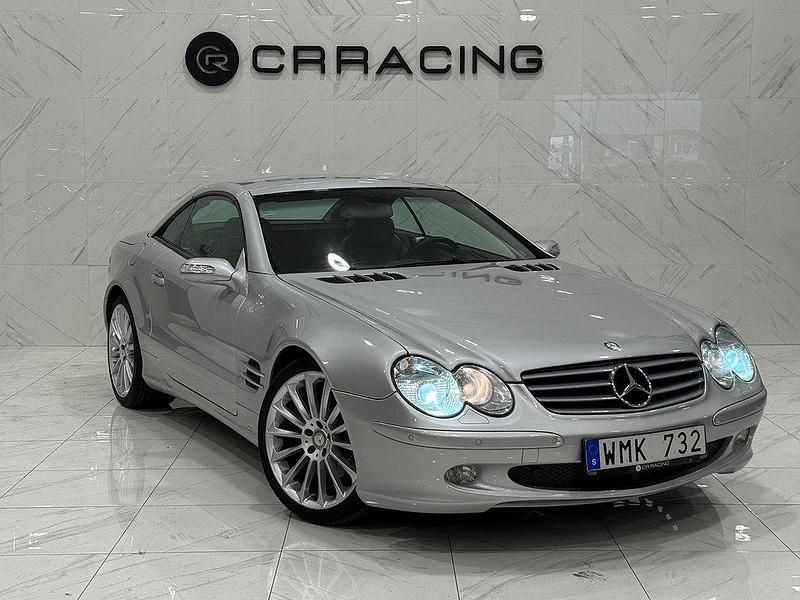 Silver Begagnad 2004 Mercedes SL350 Cab | 189 900 kr (Lite dyr) - Bild 1/4