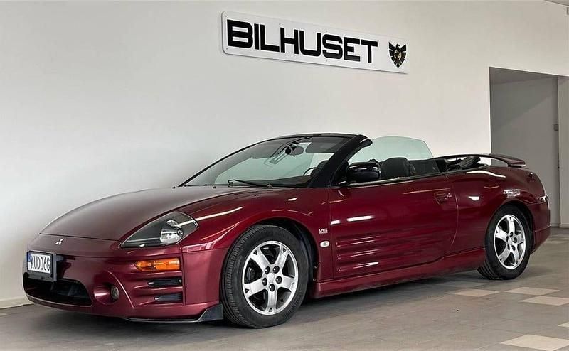 Begagnad Mitsubishi Eclipse 203 HK (149 kW) 2005 Röd Cab