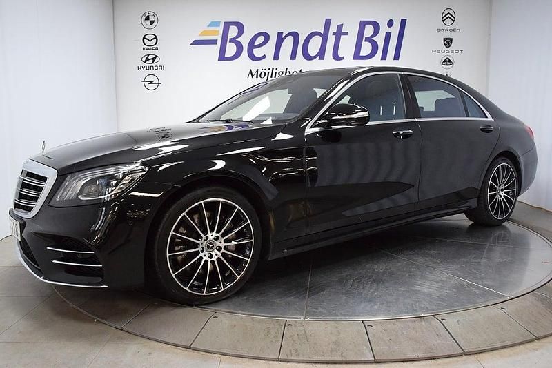 Begagnad Mercedes S400 Exclusive 340 HK (250 kW) 2018 Svart Sedan