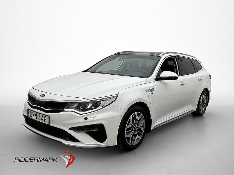 Begagnad Kia Optima Hybrid Sport 2020 Vit Sedan