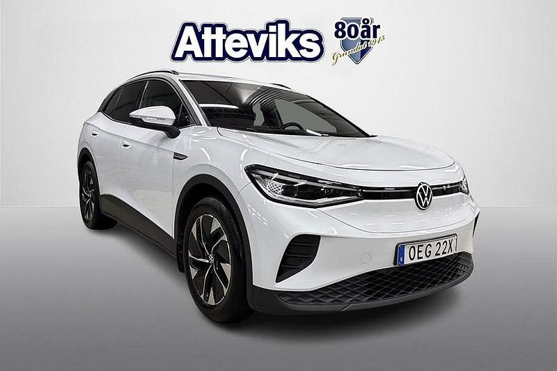 Vit Begagnad 2021 VW ID.4 Pro Performance SUV | 324 900 kr (Marknadspris) - Bild 1/4