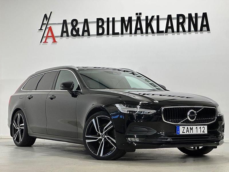 Svart Begagnad 2018 Volvo V90 Momentum Kombi | 249 900 kr (Marknadspris) - Bild 1/4