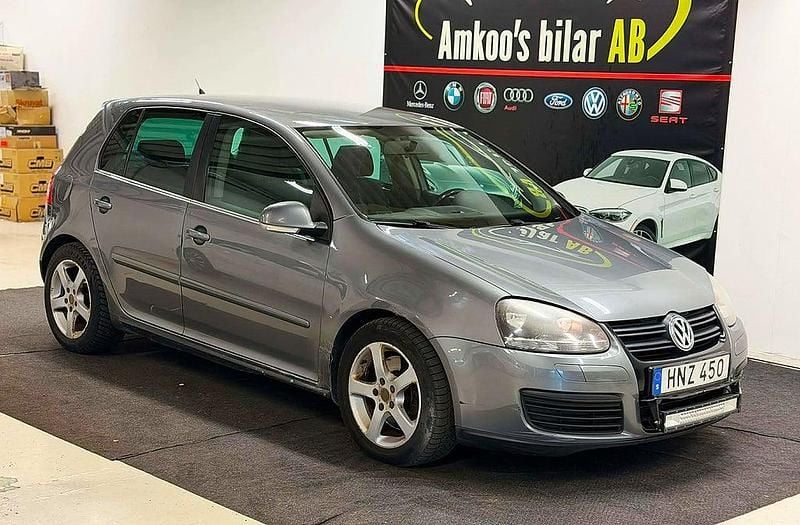 Grå Begagnad 2008 VW Golf VI GT Halvkombi | 44 900 kr (Bra pris) - Bild 1/4
