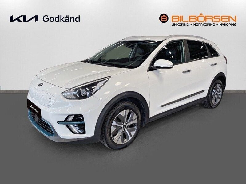 Vit Begagnad 2021 Kia e-Niro Advance SUV | 249 900 kr (Bra pris) - Bild 1/4