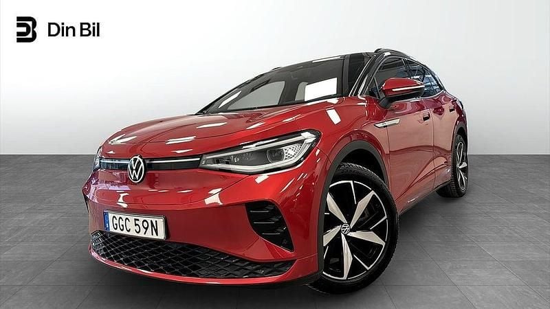 Mörkröd Begagnad 2022 VW ID.4 GTX SUV | 309 900 kr (Superpris) - Bild 1/4
