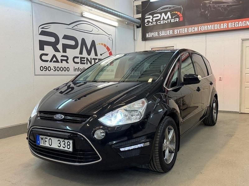 Svart Begagnad 2012 Ford S-MAX Business Edition Minibuss | 79 900 kr (Marknadspris) - Bild 1/4