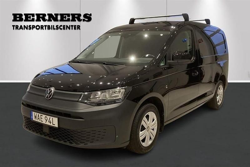 Svart Begagnad 2023 VW Caddy Maxi Minibuss | 309 900 kr (Marknadspris) - Bild 1/4