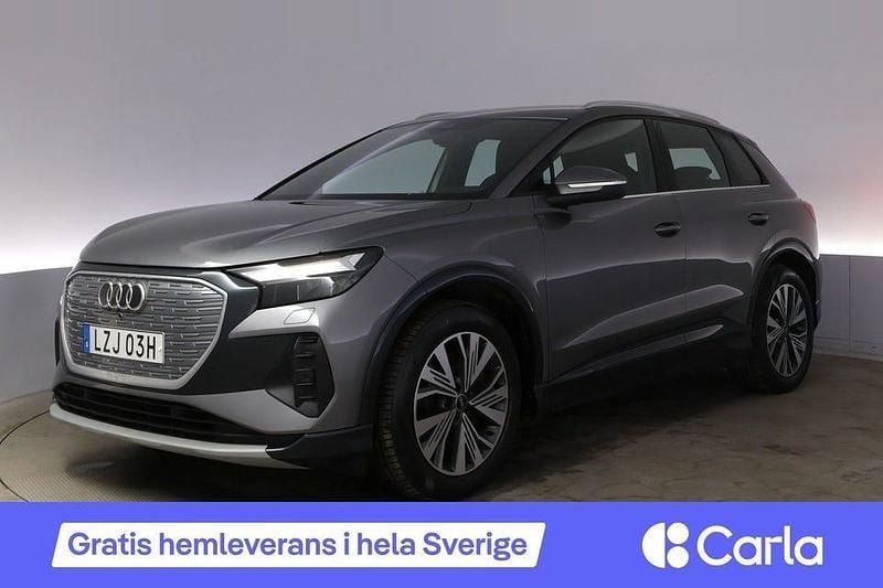 Begagnad Audi Q4 e-tron Advanced 150 kW (204 HK) 2022 Grå SUV