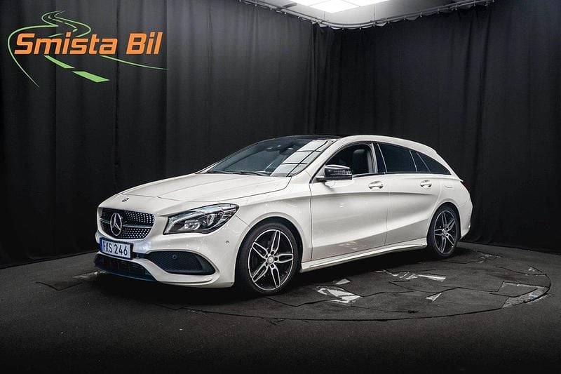 Vit Begagnad 2016 Mercedes CLA200 AMG Kombi | 189 800 kr (Lite dyr) - Bild 1/3