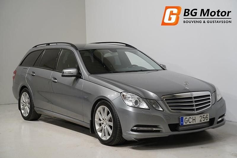 Silver Begagnad 2012 Mercedes E220 Kombi | 109 700 kr (Bra pris) - Bild 1/3
