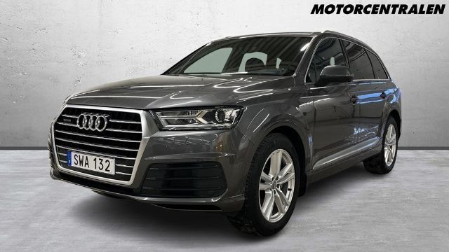 Samurajgrå metallic Begagnad 2018 Audi Q7 S-Line SUV | 409 000 kr (Marknadspris) - Bild 1/4
