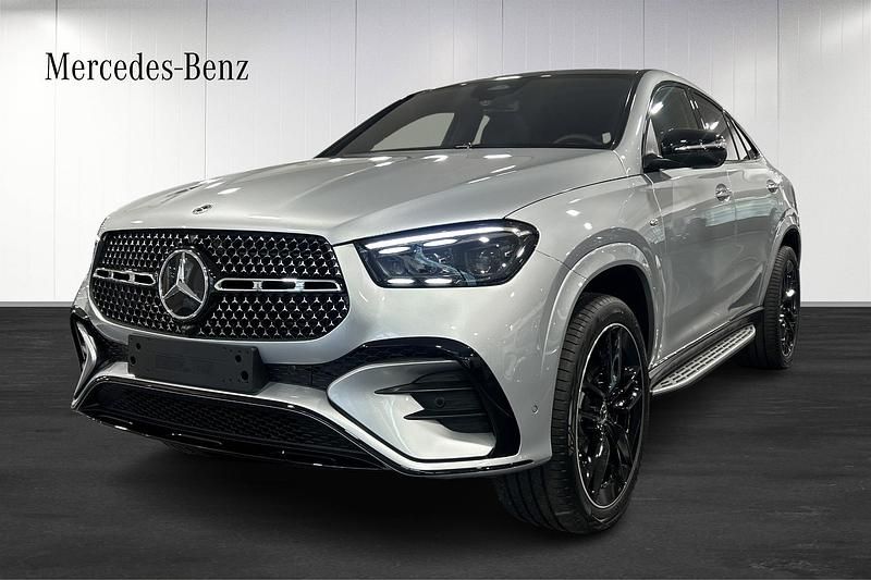 Ny Mercedes GLE350 Advanced 354 HK (260 kW) 2025 Silver Sportkupé