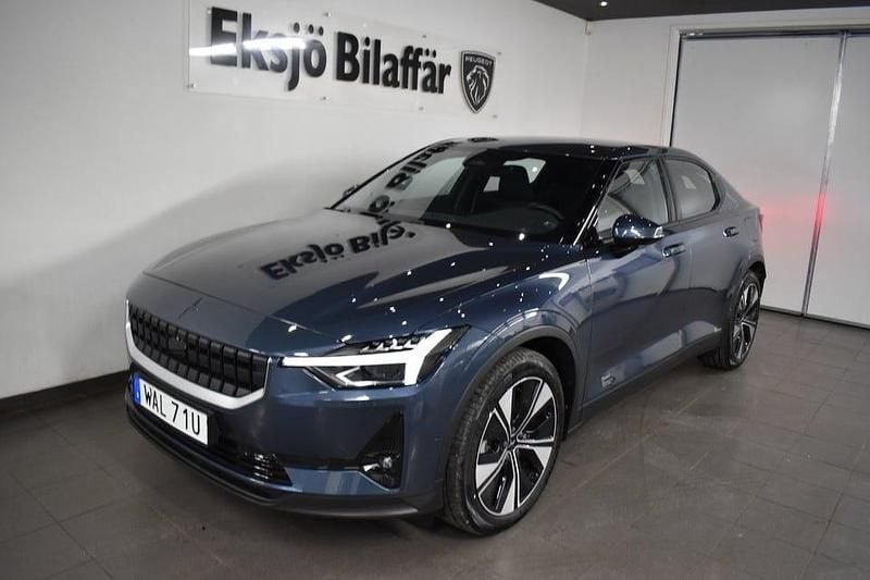 Begagnad Polestar 2 Long Range Single Motor 219 kW (299 HK) 2023 Blå metallic Halvkombi
