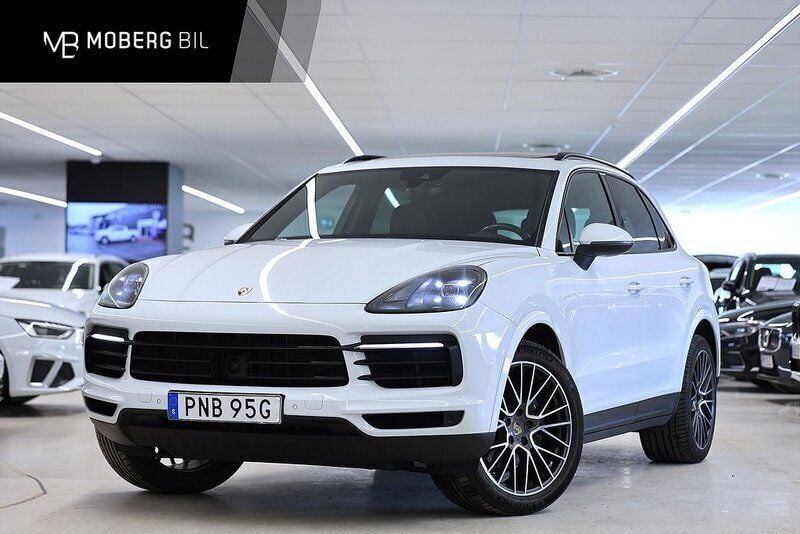Vit Begagnad 2019 Porsche Cayenne SUV | 469 900 kr (Bra pris) - Bild 1/3
