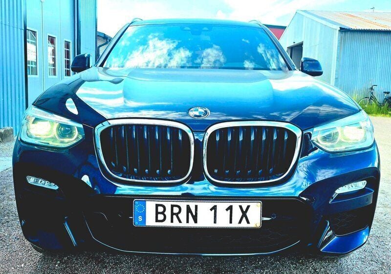 Svart Begagnad 2019 BMW X3 M Sport SUV | 289 000 kr (Bra pris) - Bild 1/4