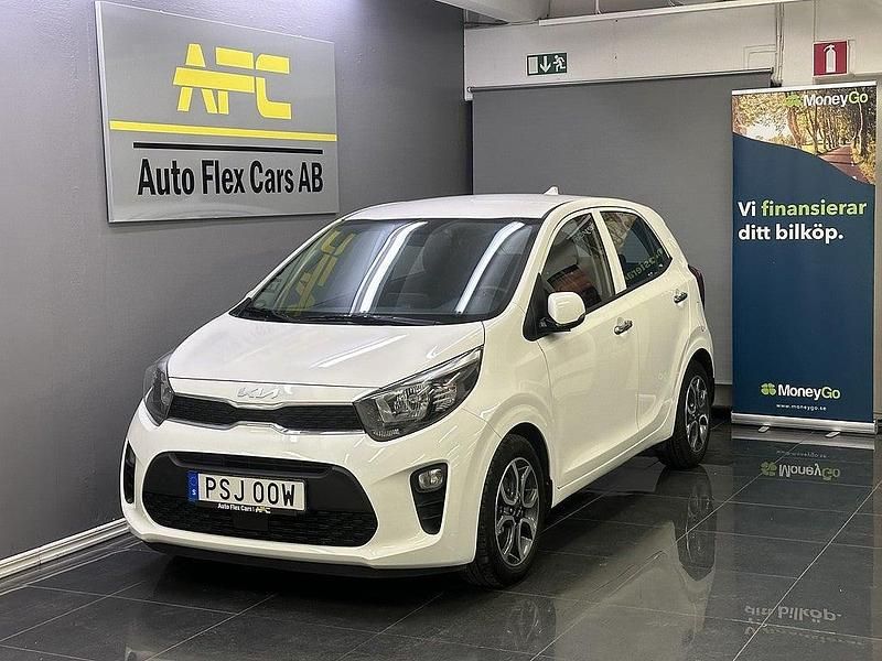 Begagnad Kia Picanto Advance 67 HK (49 kW) 2023 Vit Halvkombi
