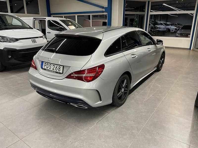 Begagnad Mercedes CLA200 Shooting Brake AMG 156 HK (114 kW) 2016 Silver Kombi