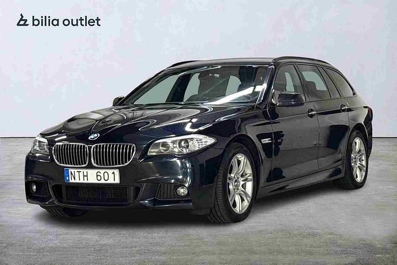 Svart Begagnad 2011 BMW 520 Kombi | 134 900 kr (Dyr) - Bild 1/1