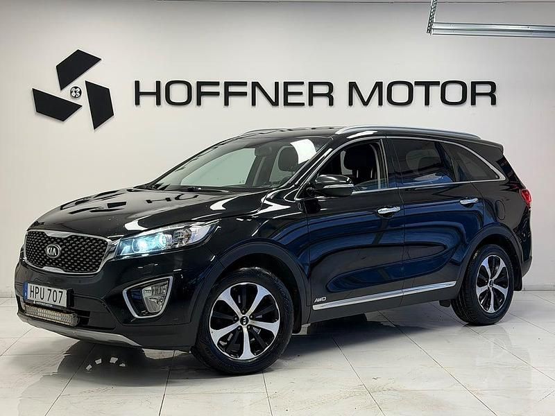 Svart Begagnad 2015 Kia Sorento SUV | 164 000 kr (Marknadspris) - Bild 1/4