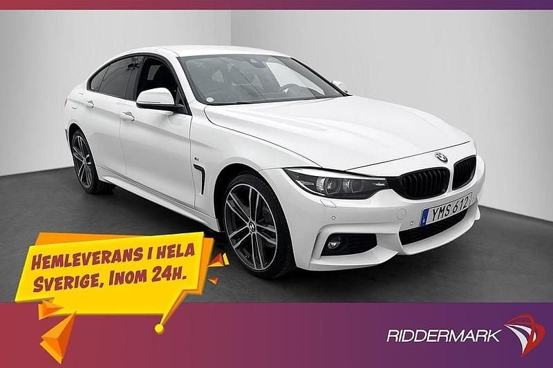 Vit Begagnad 2018 BMW 420 Gran Coupé M Sport Sportkupé | 249 900 kr (Marknadspris) - Bild 1/3