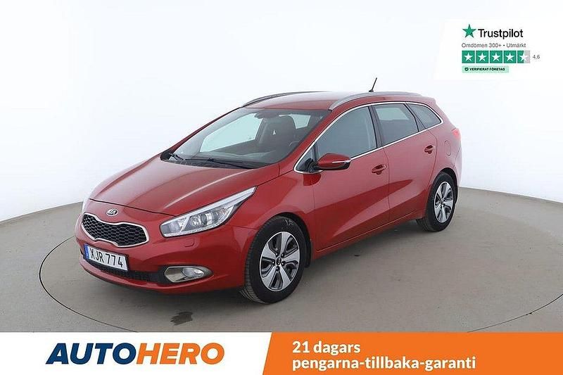 Röd Begagnad 2015 Kia Ceed Sportswagon Kombi | 88 000 kr (Marknadspris) - Bild 1/4