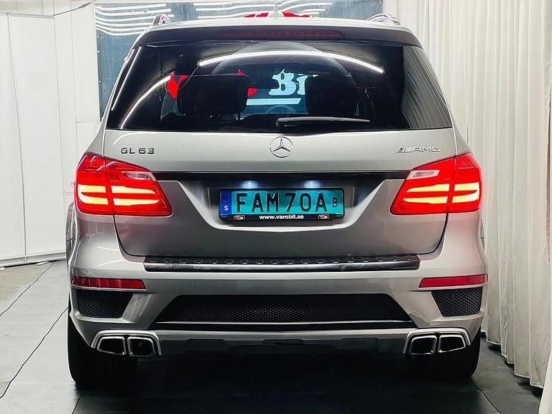 Begagnad Mercedes GL63 AMG AMG 558 HK (410 kW) 2014 Silver SUV