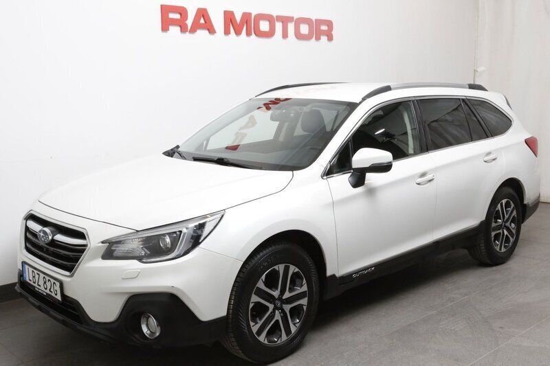 Vit Begagnad 2019 Subaru Outback SUV | 199 900 kr (Marknadspris) - Bild 1/3