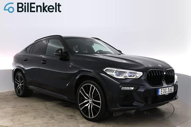 Svart Begagnad 2020 BMW X6 M50 SUV | 659 900 kr (Superpris) - Bild 1/4