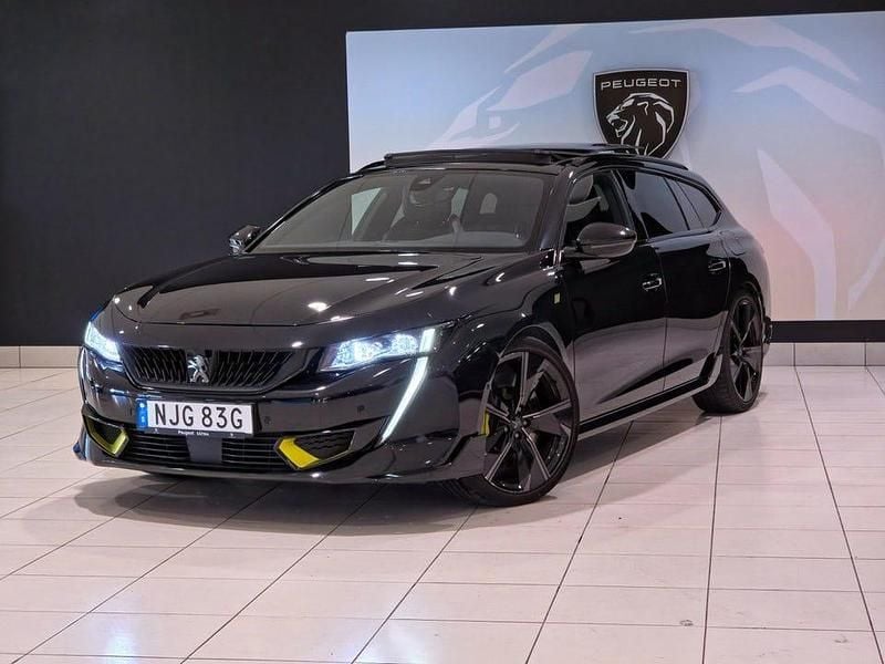 Svart Begagnad 2021 Peugeot 508 Peugeot Sport Engineered Kombi | 429 900 kr - Bild 1/4