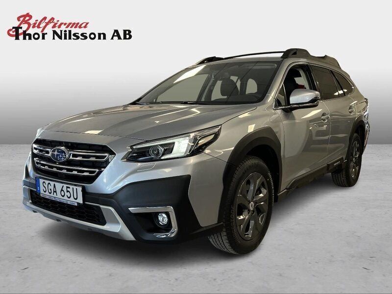 Silver Begagnad 2021 Subaru Outback SUV | 349 500 kr (Bra pris) - Bild 1/4