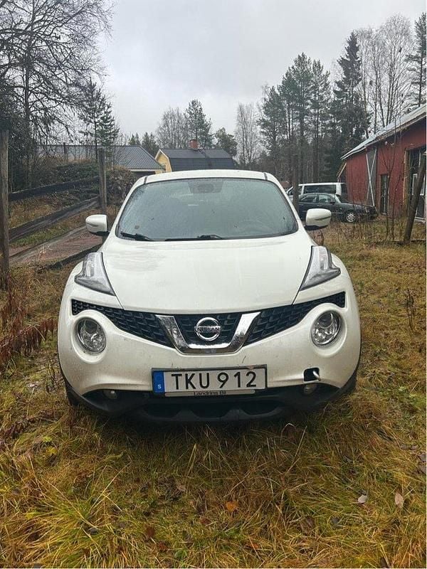 Vit Begagnad 2017 Nissan Juke SUV | 49 900 kr - Bild 1/4
