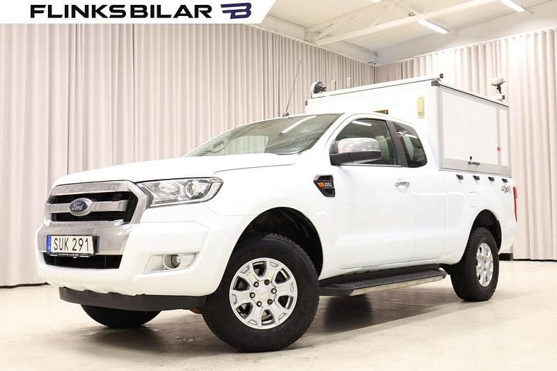 Vit Begagnad 2018 Ford Ranger Pickup | 249 900 kr (Dyr) - Bild 1/4