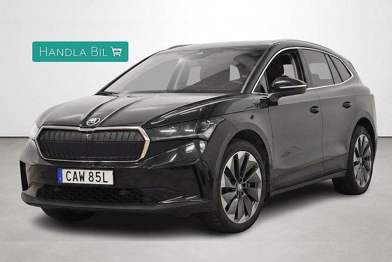 Begagnad Skoda Enyaq iV 150 kW (204 HK) 2021 Svart SUV