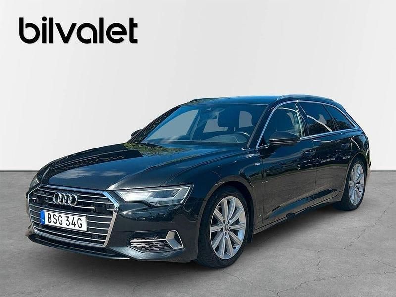 Grå Begagnad 2019 Audi A6 S-Line Kombi | 319 000 kr (Lite dyr) - Bild 1/4