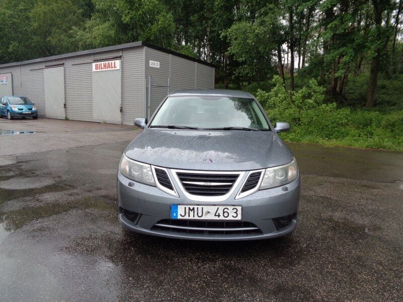 Grå Begagnad 2008 Saab 9-3 Linear Kombi | 36 900 kr (Marknadspris) - Bild 1/4