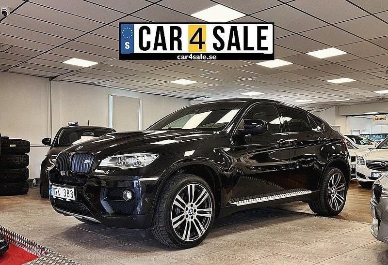 Svart Begagnad 2013 BMW X6 M Sport SUV | 184 900 kr (Bra pris) - Bild 1/4
