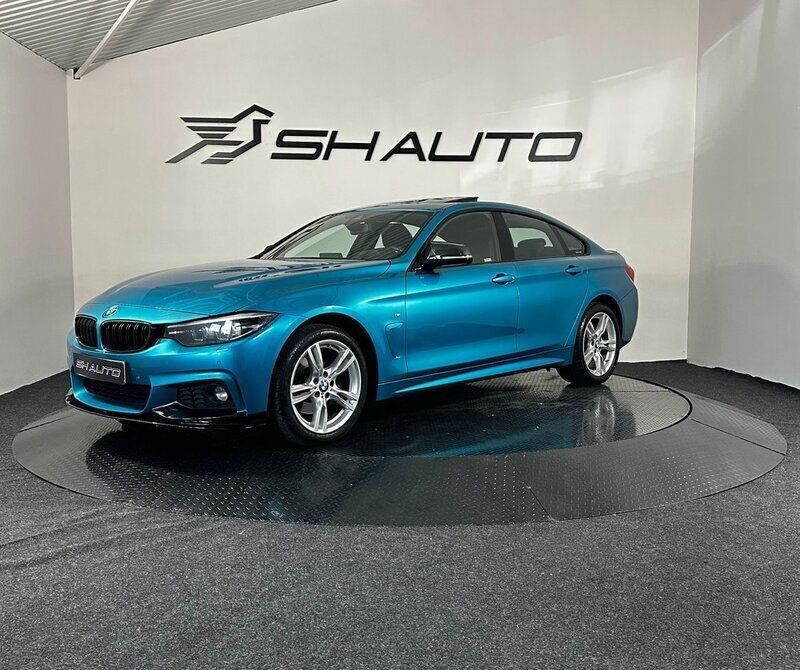 Blå Begagnad 2018 BMW 430 Gran Coupé M Sport Sportkupé | 279 900 kr (Marknadspris) - Bild 1/4