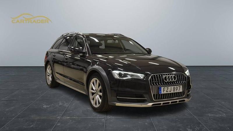 Grå Begagnad 2015 Audi A6 Allroad Kombi | 169 900 kr (Marknadspris) - Bild 1/4