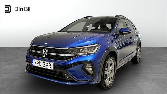 Blå Begagnad 2022 VW Taigo R-line SUV | 224 900 kr (Marknadspris) - Bild 1/4