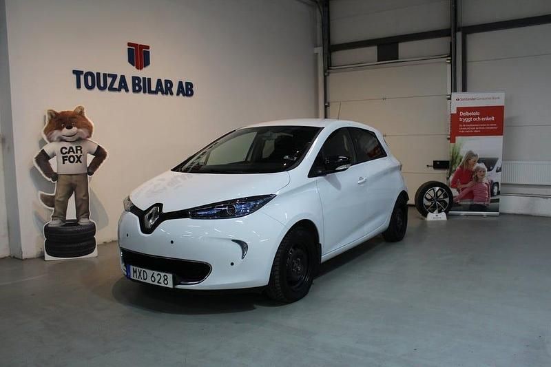 Vit Begagnad 2019 Renault Zoe Halvkombi | 114 900 kr (Bra pris) - Bild 1/4