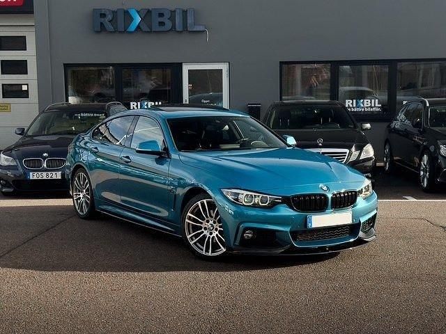 Blå Begagnad 2018 BMW 420 Gran Coupé M Sport Sportkupé | 289 900 kr (Dyr) - Bild 1/4