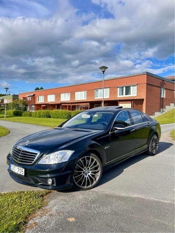 Svart Begagnad 2008 Mercedes S63 AMG AMG Sedan | 259 000 kr - Bild 1/4