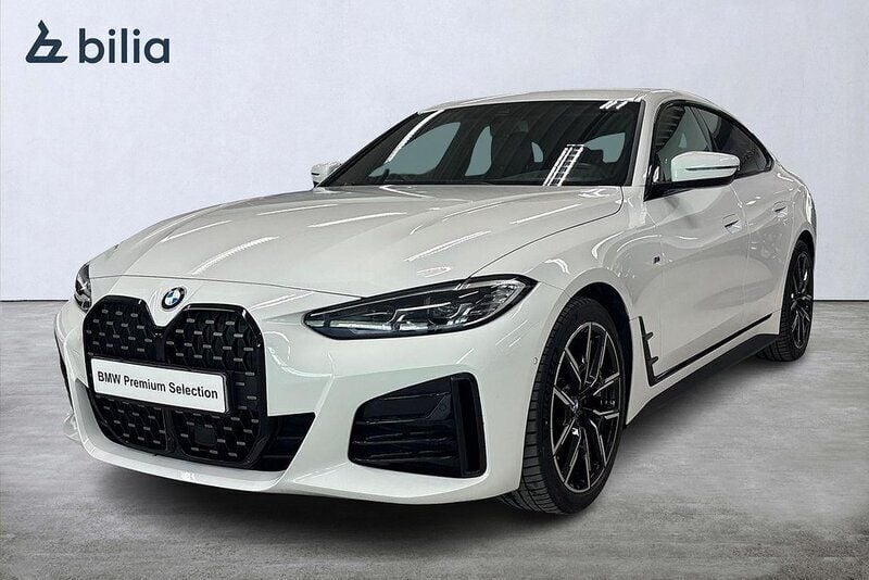 Vit Begagnad 2022 BMW 420 Gran Coupé M Sport Sportkupé | 479 900 kr - Bild 1/4