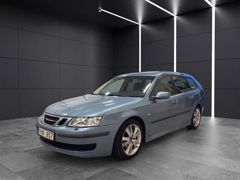 Blå Begagnad 2007 Saab 9-3 Linear Kombi | 49 900 kr (Marknadspris) - Bild 1/4