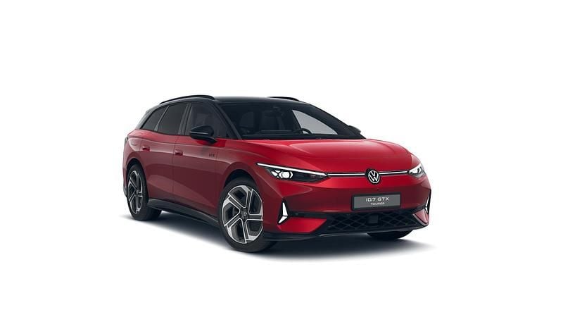Röd (kings red metallic black) Ny 2025 VW ID.7 GTX Sedan | 730 600 kr - Bild 1/4