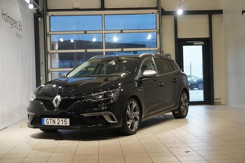 Svart Begagnad 2018 Renault Mégane GrandTour Bose Edition Kombi | 189 900 kr (Marknadspris) - Bild 1/4