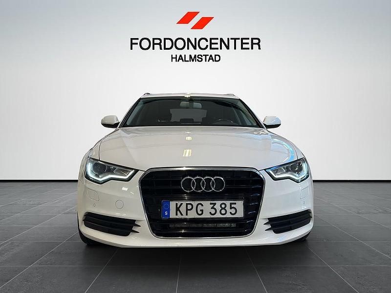 Begagnad Audi A6 190 HK (139 kW) 2014 Vit Kombi