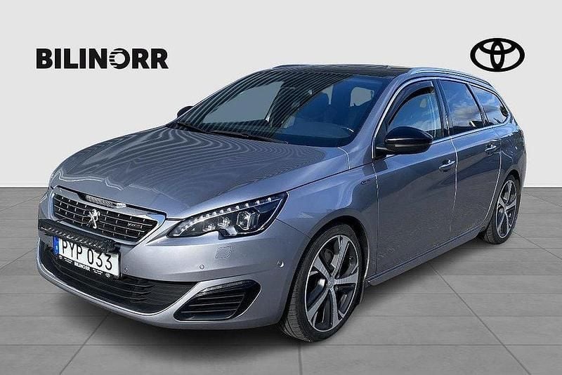 Grå Begagnad 2015 Peugeot 308 GT Kombi | 139 500 kr (Lite dyr) - Bild 1/4
